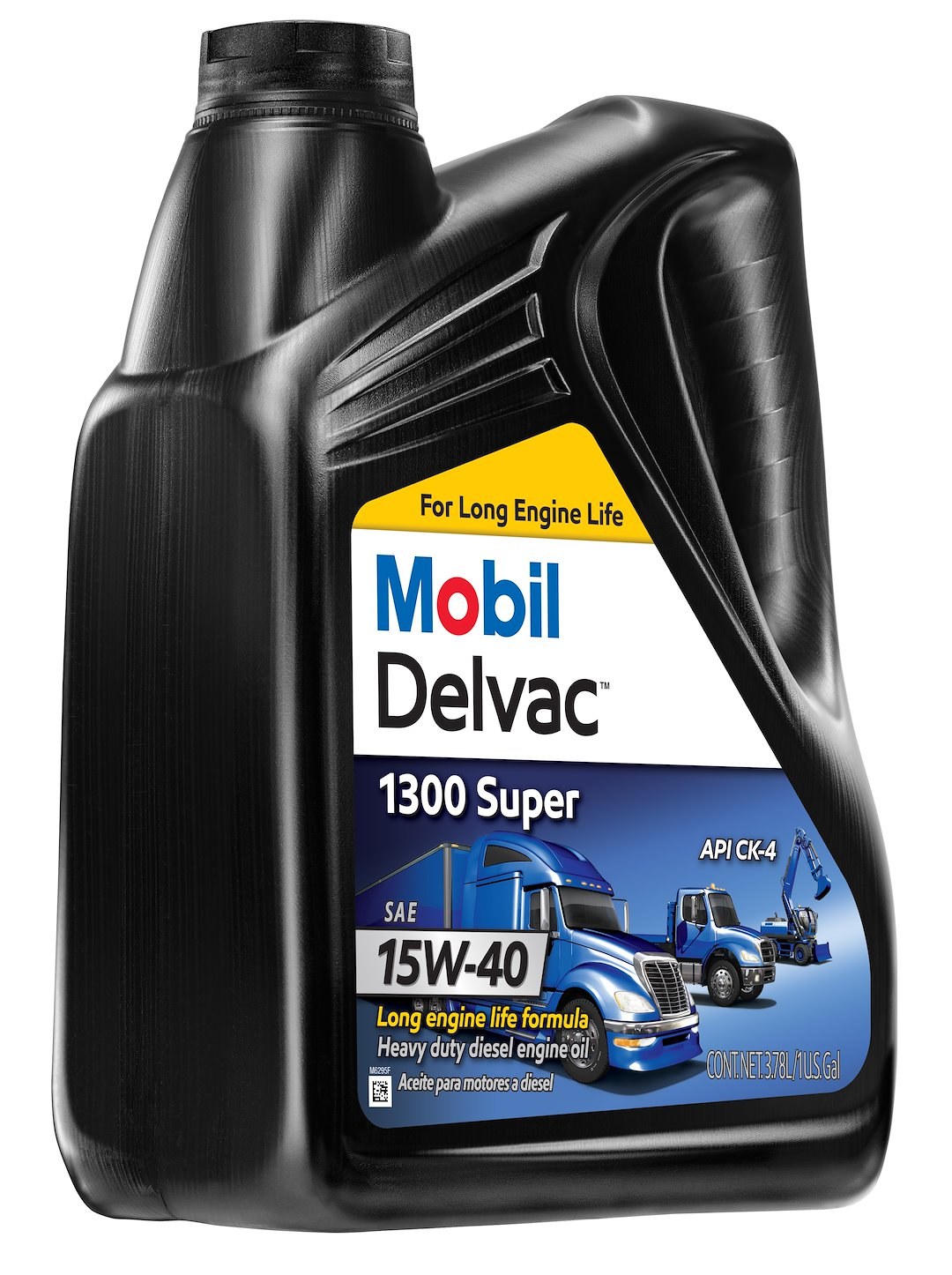 Mobil Oil, Delvac ™ 1300 Super, SAE 15W-40, 1 Gallon Jug, Single, Diesel Engine Oil – 122492