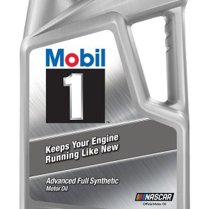 Mobil Oil, Nascar, SAE 0W-20, Synthetic, 5 Quart Jug, Single – 124185