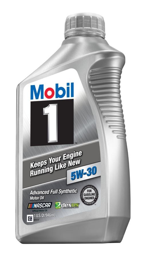 Mobil Oil, SAE 5W-30, Synthetic, 1 Quart Bottle, Single – 124315