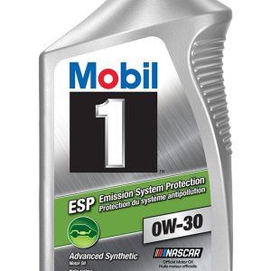 Mobil Oil, Esp 0W-30, Synthetic, 1 Quart Bottle, Single – 124547