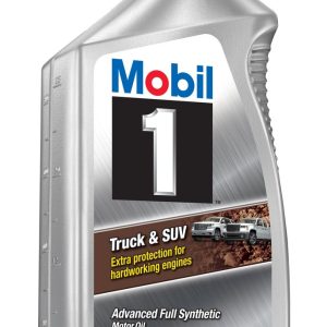 Mobil Oil, SAE 5W-20, Synthetic, 1 Quart Bottle, Single – 124574