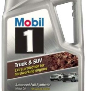 Mobil Oil, SAE 5W-30, Synthetic, 5 Quart Jug, Single – 124596