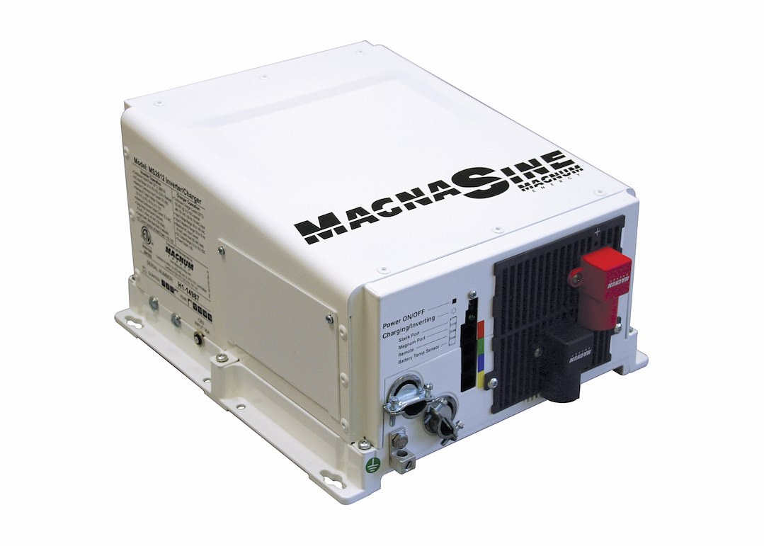 Magnum Power Inverter, Inverts 12 Volts DC to 120 Volt AC, 2800 Watt Continuous Output Power/ 3900 Watt Peak Output – MS2812-L-U