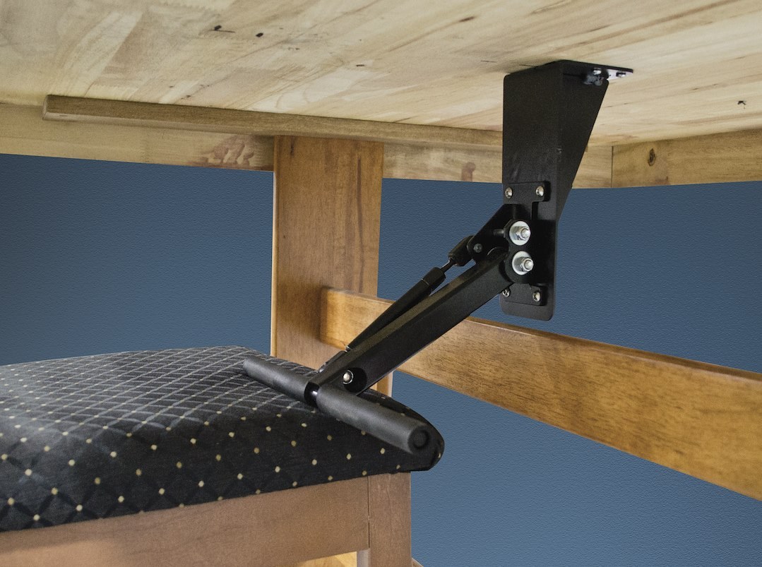 Mor/Ryde Chair Holder, Adapts Tables to Allow the Chair Buddy to Work, Fits to Underside of Table, Adapter Only – CB56-002H