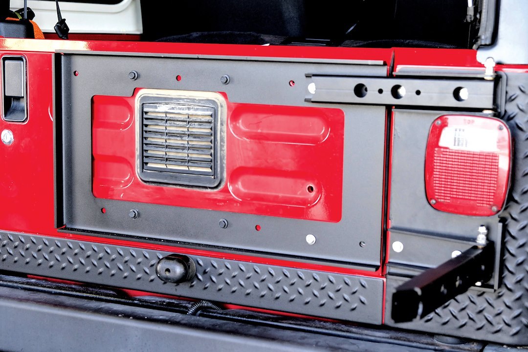Mor/Ryde Spare Tire Carrier Reinforcement Bracket, With Support Frame/ Hinge Spacer/ Mounting Hardware – JP54-056