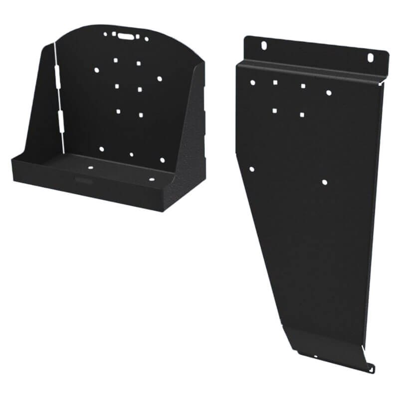 Mor/Ryde Liquid Storage Container Mount, Passenger Side Mount, Holds Rotopax/ Scepter/ Traditional Nato-Style Jerry Can, Black – JP54-063
