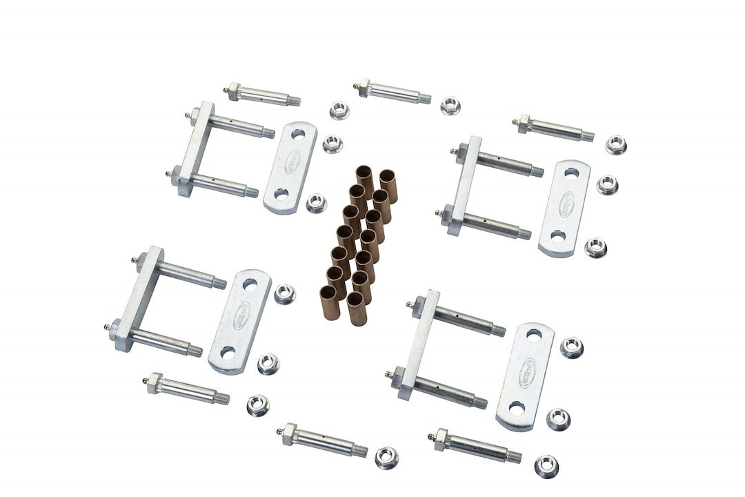 Mor/Ryde Leaf Spring Shackle, Lre, Heavy Duty, Greaseable, With Bronze Bushing, For Tandem Axle – LRE12-001