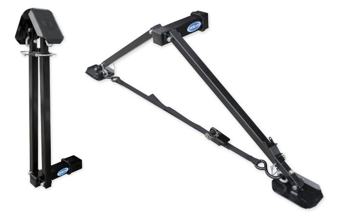 Mor/Ryde Receiver Hitch Mount Trailer Stabilizer, X-Brace, Used to Provide Enhanced Lateral Support to Stabilize Units When Parked – SP54-182