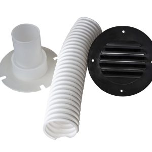 Mts Products Battery Box Vent, Complete Vent Kit, Black – 277