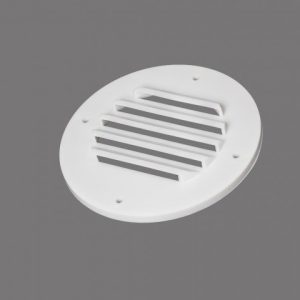 Mts Products Battery Box Vent, Replacement for Mts Battery Boxes, Outside Vent, White, 4-1/2 Inch Diameter – 312