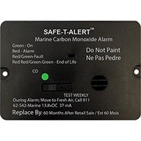Mti Industry Carbon Monoxide Detector, Safe-T-Alert ™, Flush Mount Detector, Alerts to Leak with Beeping, Without Digital Display – 62-542-BL-MARINE