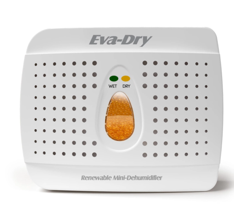 Momentum Dehumidifier, Mini, Non-Toxic Crystallized Desiccant Technology, 6-1/4 Inch Width X 4-3/4 Inch Height X 1-1/4 Inch Depth – E-333