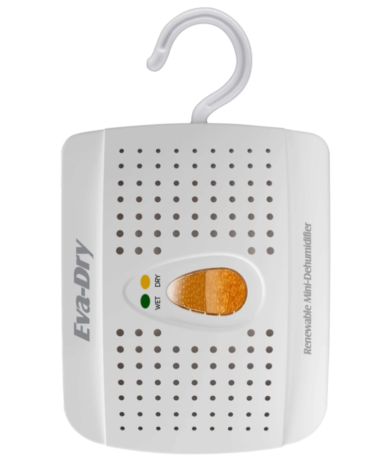 Momentum Dehumidifier, Mini, Non-Toxic Crystallized Desiccant Technology, 6-1/4 Inch Width X 4-3/4 Inch Height X 1-1/4 Inch Depth – E-333