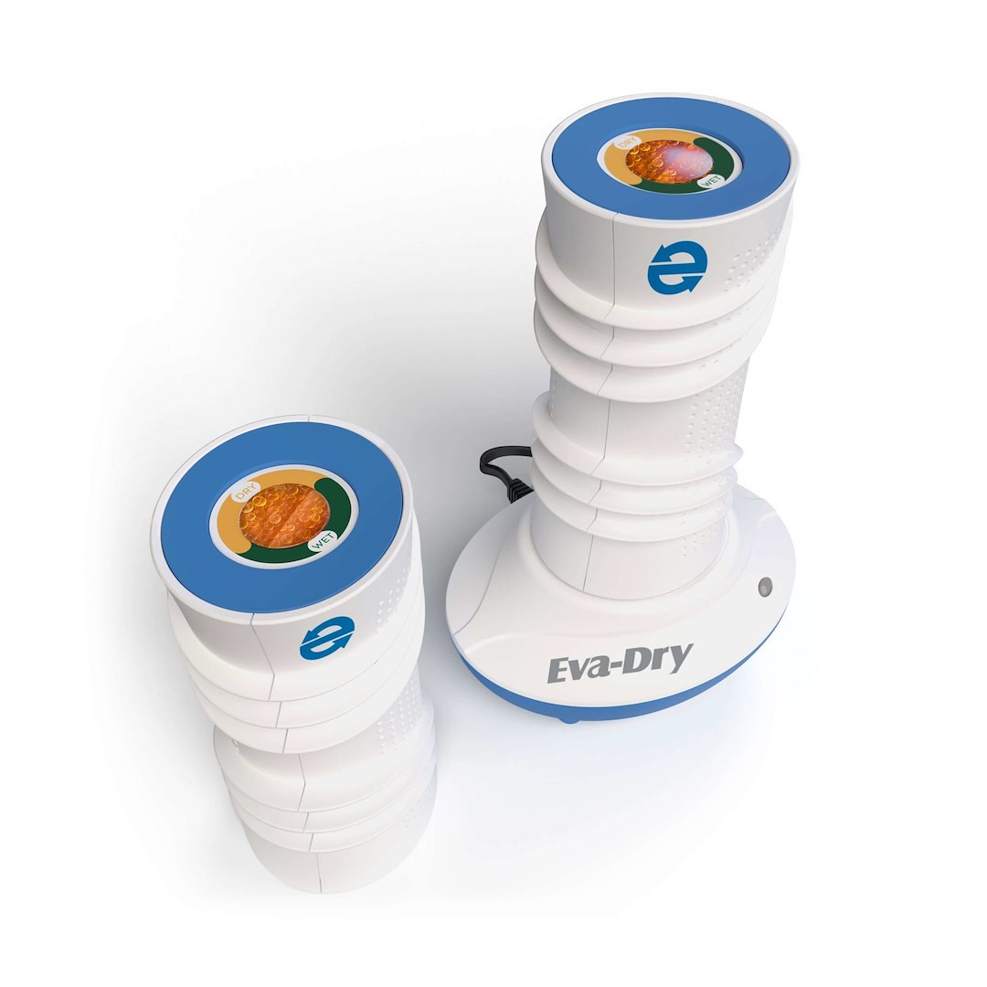 Momentum Dehumidifier, Micro-Absorbing Desiccant Technology, 6-1/4 Inch Width X 10-1/4 Inch Height X 5 Inch Depth – EDV-365
