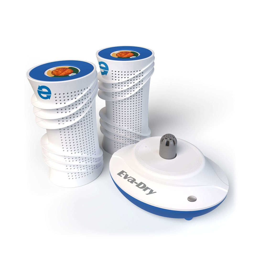 Momentum Dehumidifier, Micro-Absorbing Desiccant Technology, 6-1/4 Inch Width X 10-1/4 Inch Height X 5 Inch Depth – EDV-365