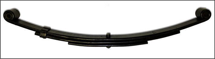Lippert Components Trailer Axle Leaf Spring, Eye and Eye Mount, 25.25 Inch Free Length, 26 Inch Loaded Length, 1.5 Inch Loaded Arch Height – 124903
