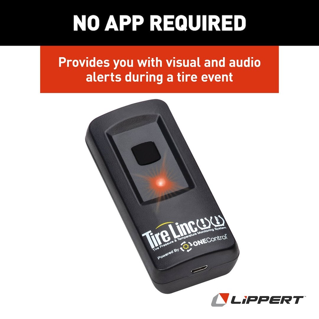 Lippert Components Tire Pressure Monitoring System – TPMS Audio Alert USB Module, Tire Linc® – 2020107499