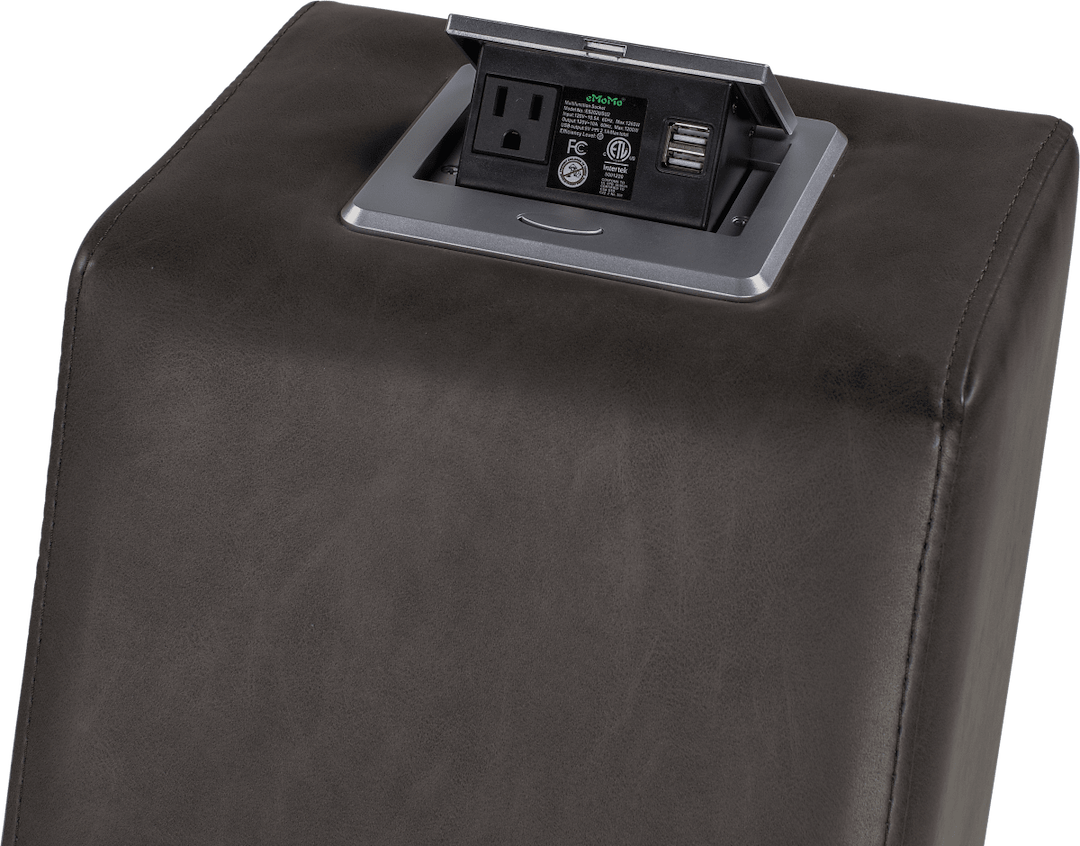 Lippert Components Console, Thomas Payne ®, Sofa Center, Seismic Series, 12 Inch Width X 34 Inch Depth X 31 Inch Height, Non-Locking – 2020129322