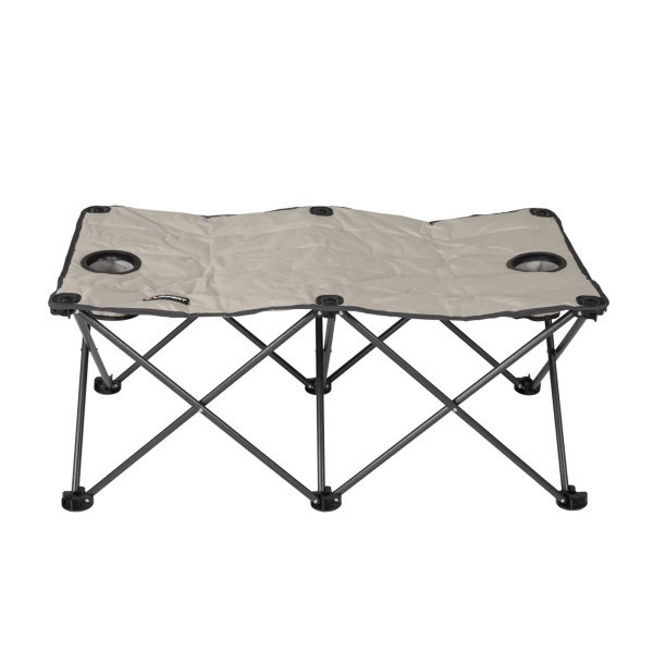 Lippert Components Camping Ottoman, Campfire, Use as Footrest/ Chair/ Table, 42 Inch Length X 22 Inch Width X 18 Inch Height – 2021123292