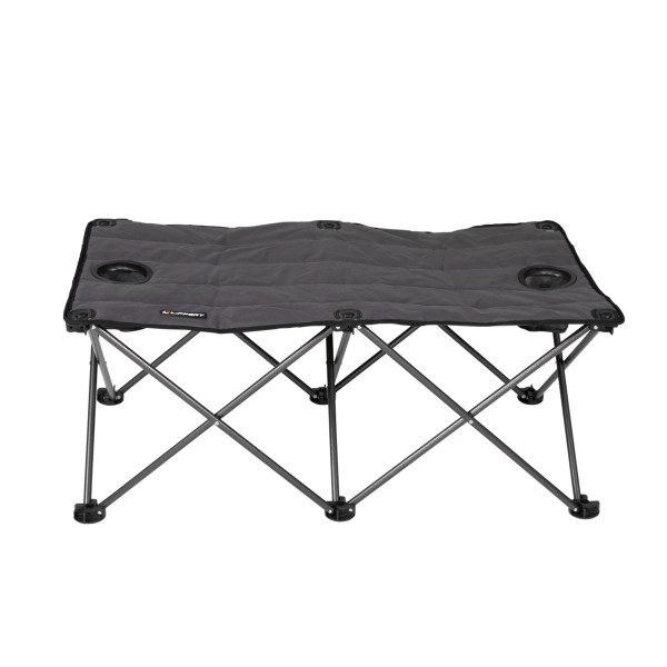 Lippert Components Camping Ottoman, Campfire, Use as Footrest/ Chair/ Table, 42 Inch Length X 22 Inch Width X 18 Inch Height – 2021123295