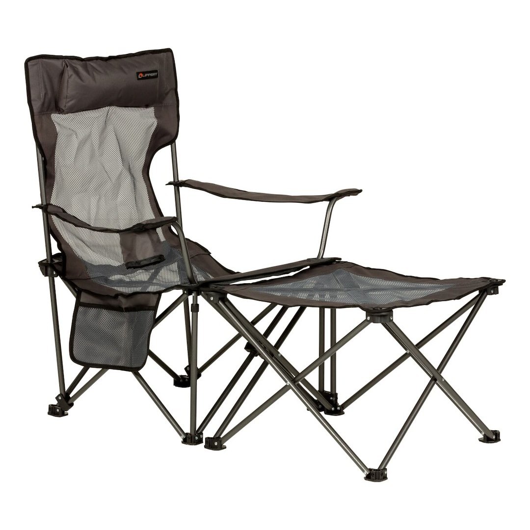Lippert Components Camping Chair, Sun Soaker ™, 2-Position Reclining Chair – 2022114830