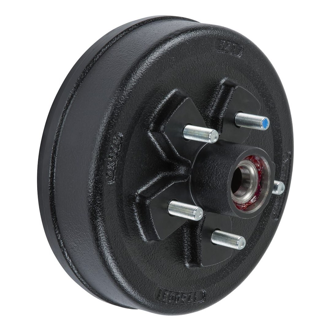 Lippert Components Trailer Brake Hub Assembly, Hub and Drum, Fits Lippert 3500 Pound Axle, 5 X 4-1/2 Inch Diameter Bolt Pattern – 2024013264