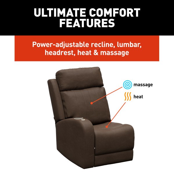 Lippert Components Chair, Thomas Payne ®, Right Hand Recliner, Seismic Theater Series – 2024044192