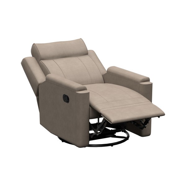 Lippert Components Chair, Thomas Payne ®, Swivel Glider Recliner, 30-1/2 Inch Width X 36-1/2 Inch Depth X 39 Inch Height Overall – 2024044209