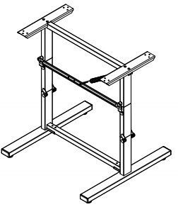 Lippert Components Table Leg, Fixed Length – 203070