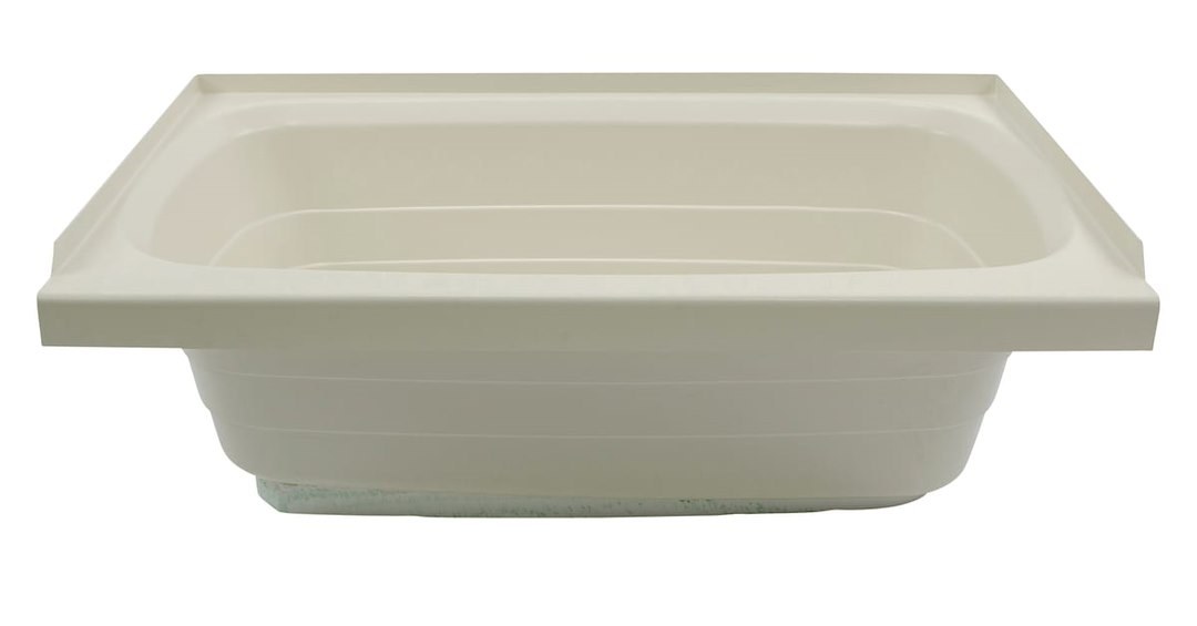Lippert Components Bathtub, Better Bath, Standard Tub, 24 Inch X 36 Inch, With Threshold, Without Seat, Smooth Floor Surface – 209376