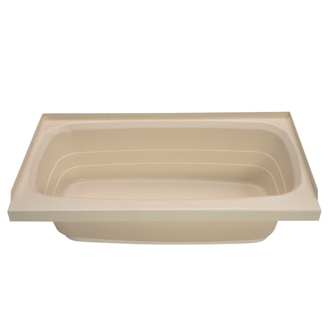Lippert Components Bathtub, Better Bath, Standard Tub, 24 Inch X 40 Inch, With Threshold, Without Seat, Smooth Floor Surface – 209392