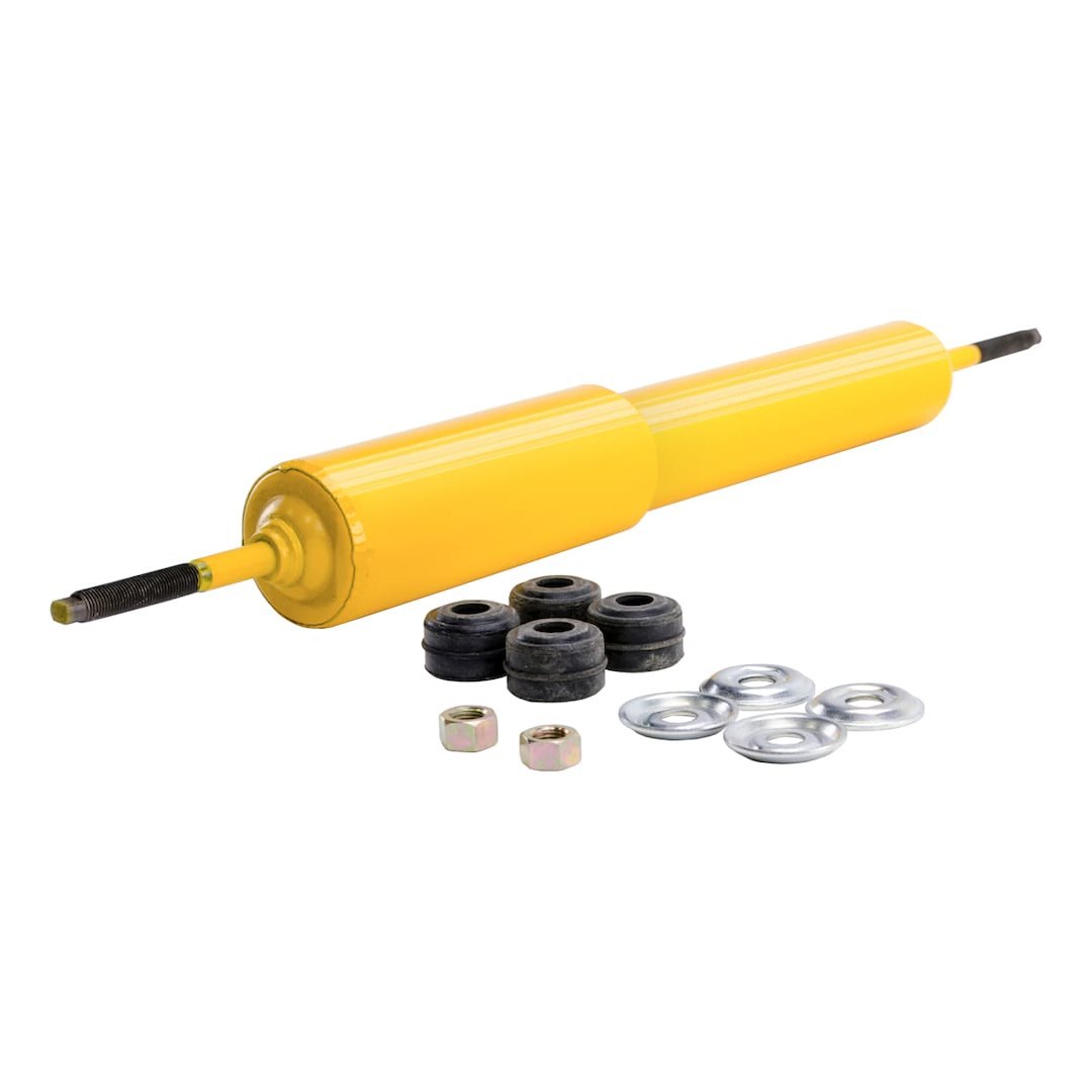 Lippert Components Shock Absorber, Nitrogen Gas Charged, 13-1/2 Inch Extended Length/ 8-5/8 Inch Compressed Length, Yellow Enamel Finish – 283280