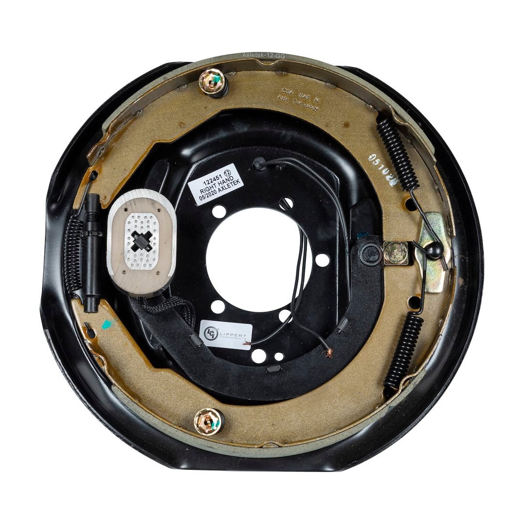 Lippert Components Trailer Brake Assembly, Replaces Lippert Assembly 12 Inch Diameter X 2 Inch Width, Electric Brakes, Drum Brakes – 298276