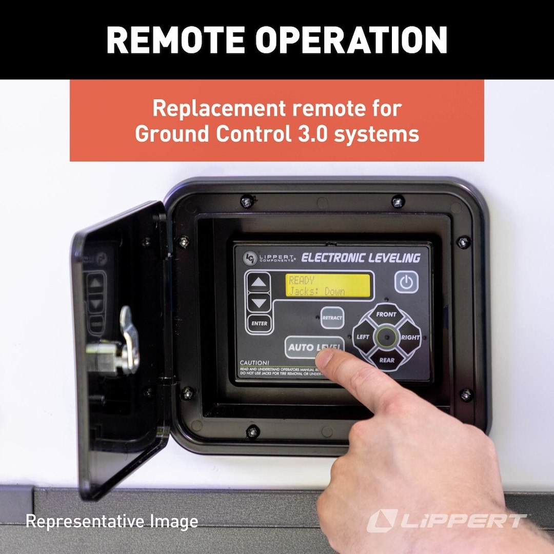 Lippert Components Leveling System Remote Control, Ground Control, Ids Touch Screen Remote for Lippert Ground Control 3.0 – 329164