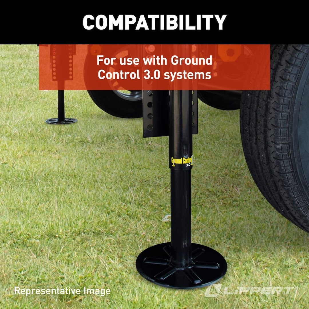 Lippert Components Leveling System Component, Ground Control, Motor Only for Ground Control 3.0 Electric Leveling System 358590 or 675817 – 343758