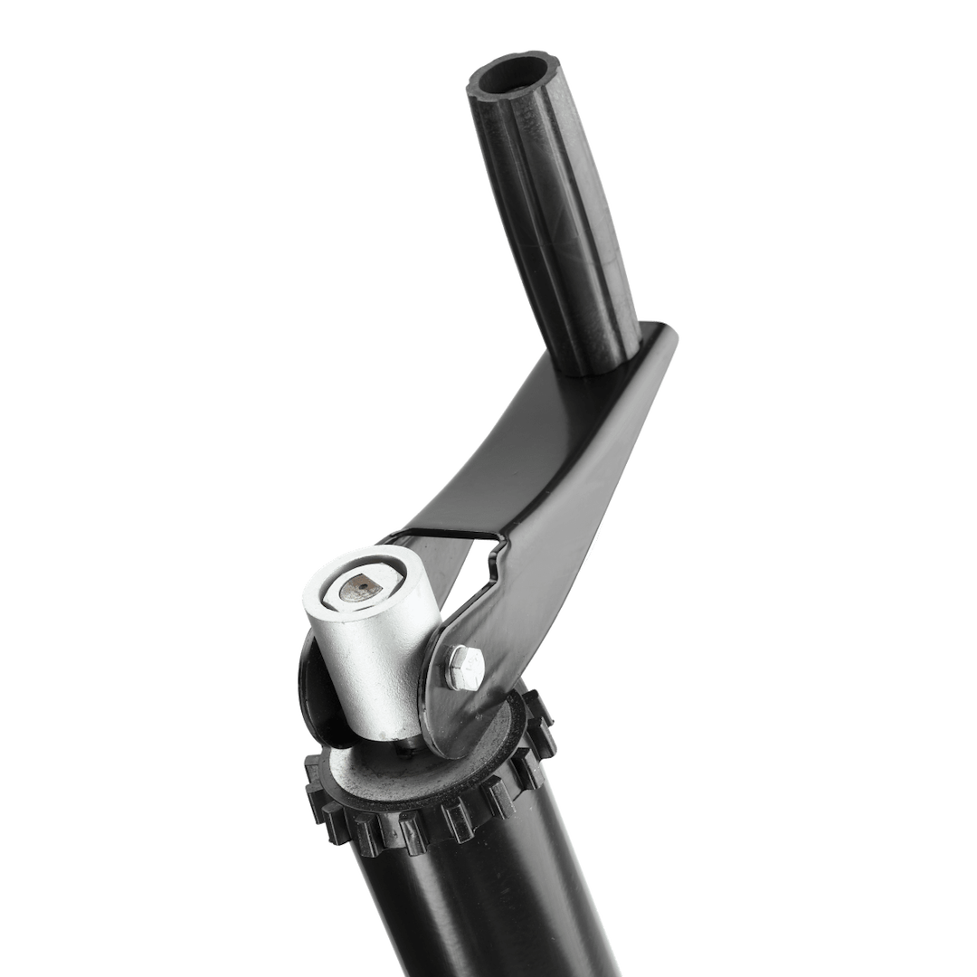 Lippert Components Trailer Tongue Jack, Manual Hand Crank or Power Drill Crank A-Frame Round Topwind Jack, 2000 Pound Capacity – 733926