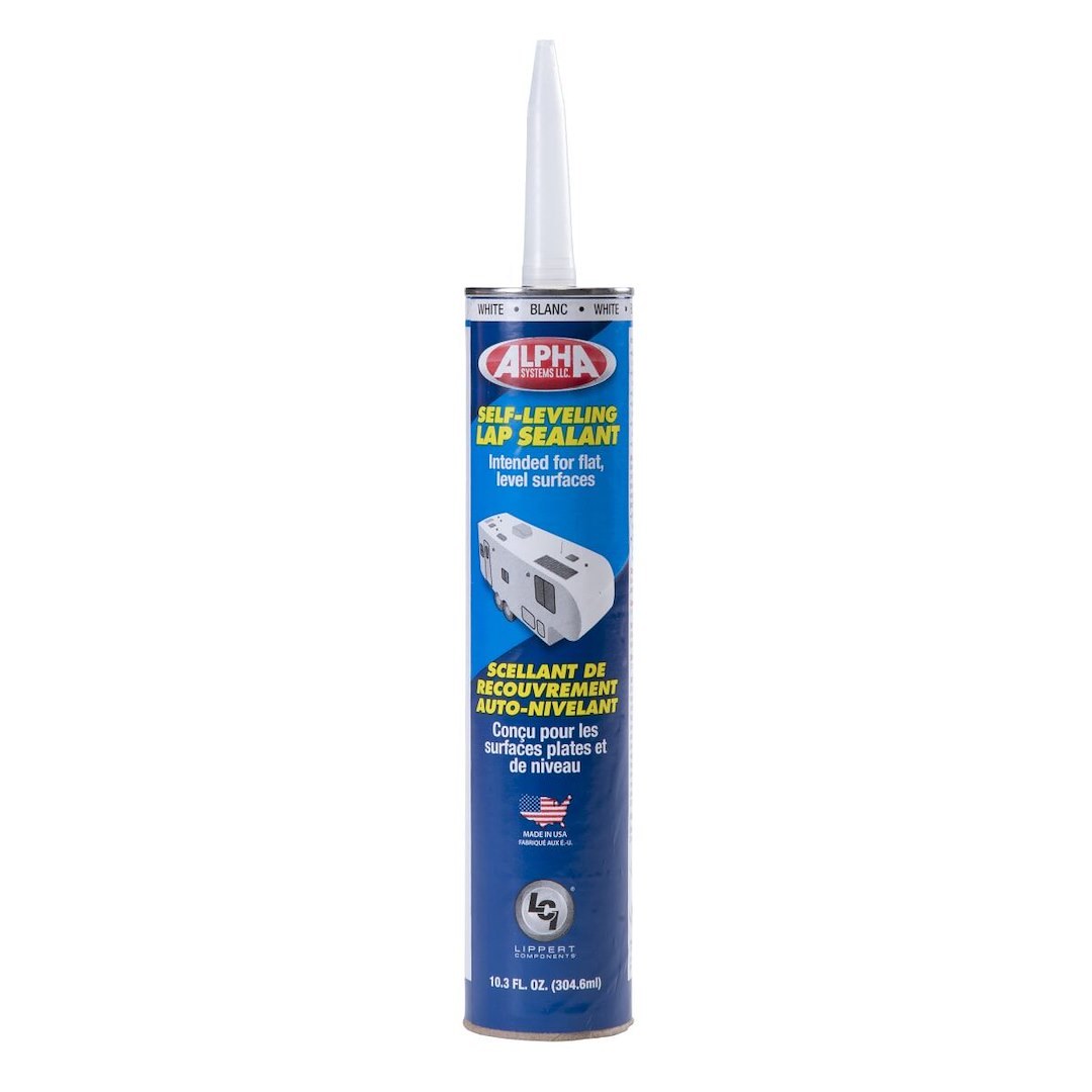 Lippert Components Caulk Sealant, 1021 Low Voc/ Alpha Systems N102101TLCI, Used on Horizontal/ Flat Surfaces – 862144