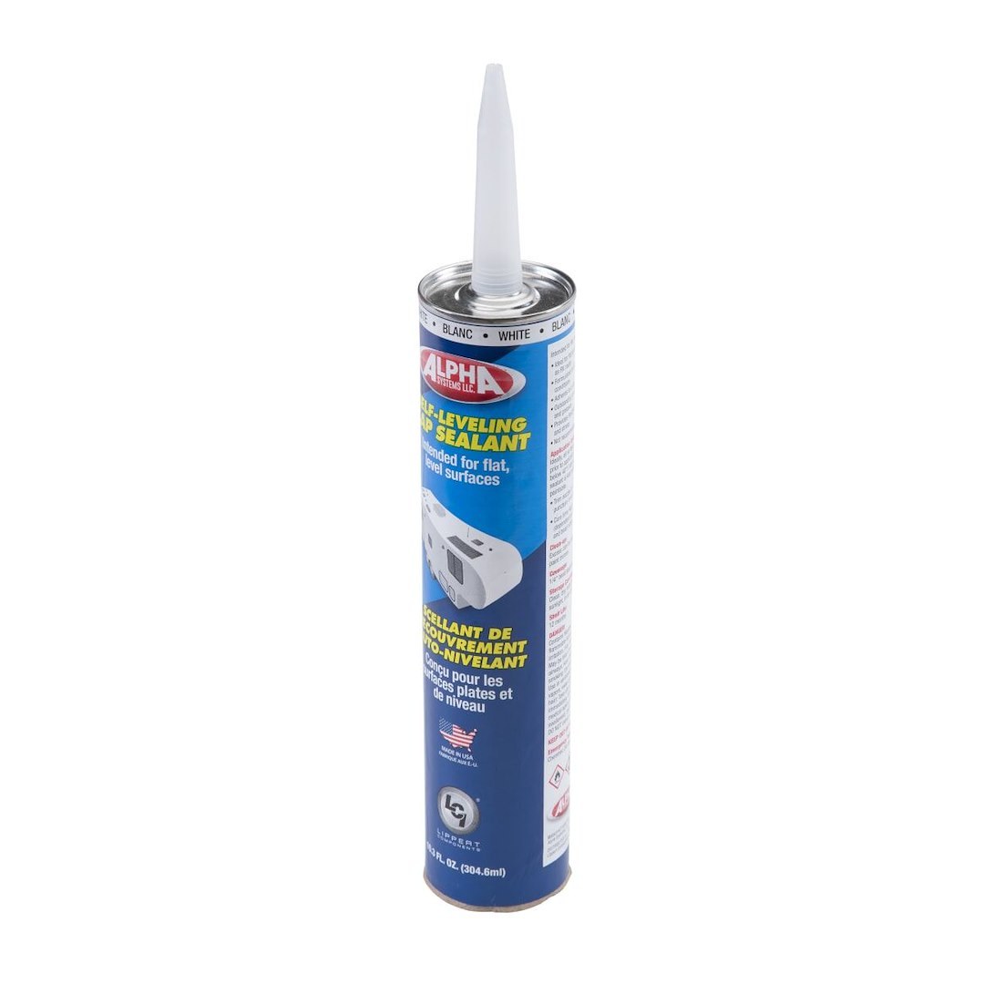 Lippert Components Caulk Sealant, 1021 Low Voc/ Alpha Systems N102101TLCI, Used on Horizontal/ Flat Surfaces – 862144