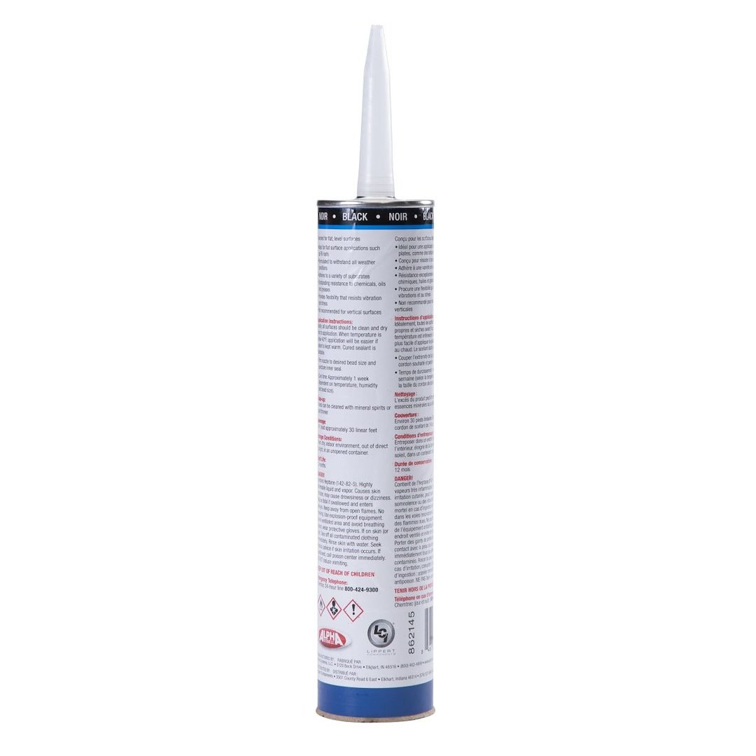 Lippert Components Caulk Sealant, 1021 Low Voc/ Alpha Systems N102101TLCI, Used on Horizontal/ Flat Surfaces – 862145