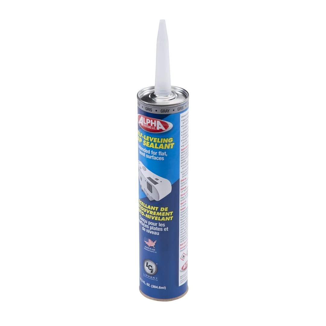 Lippert Components Caulk Sealant, 1021 Low Voc/ Alpha Systems N102101TLCI, Used on Horizontal/ Flat Surfaces – 862147