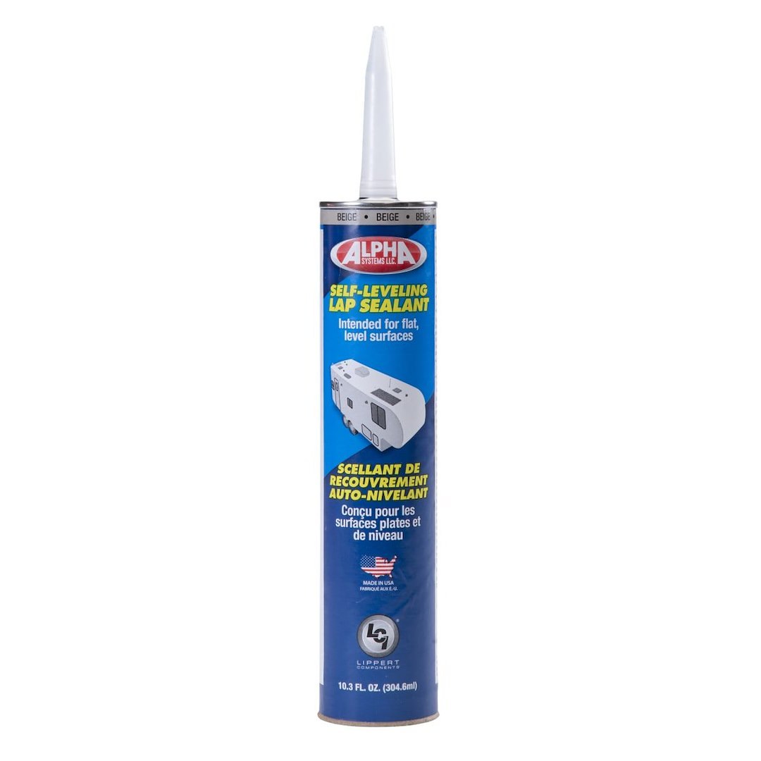 Lippert Components Caulk Sealant, 1021 Low Voc/ Alpha Systems N102101TLCI, Used on Horizontal/ Flat Surfaces – 862148
