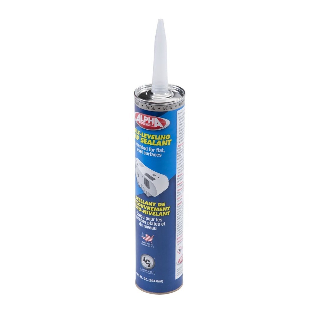 Lippert Components Caulk Sealant, 1021 Low Voc/ Alpha Systems N102101TLCI, Used on Horizontal/ Flat Surfaces – 862148