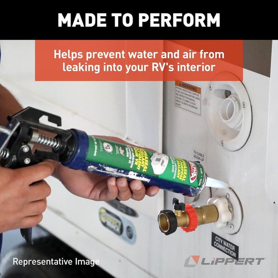 Lippert Components Caulk Sealant, 5160 Alphathane/ Alpha Systems N516001STLCI – 862162