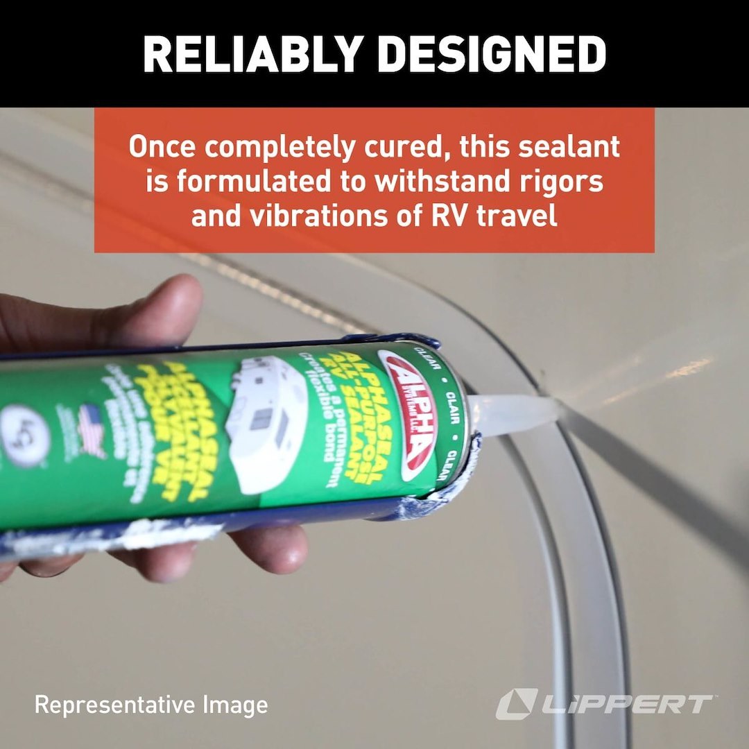 Lippert Components Caulk Sealant, 5160 Alphathane/ Alpha Systems N516001STLCI – 862162