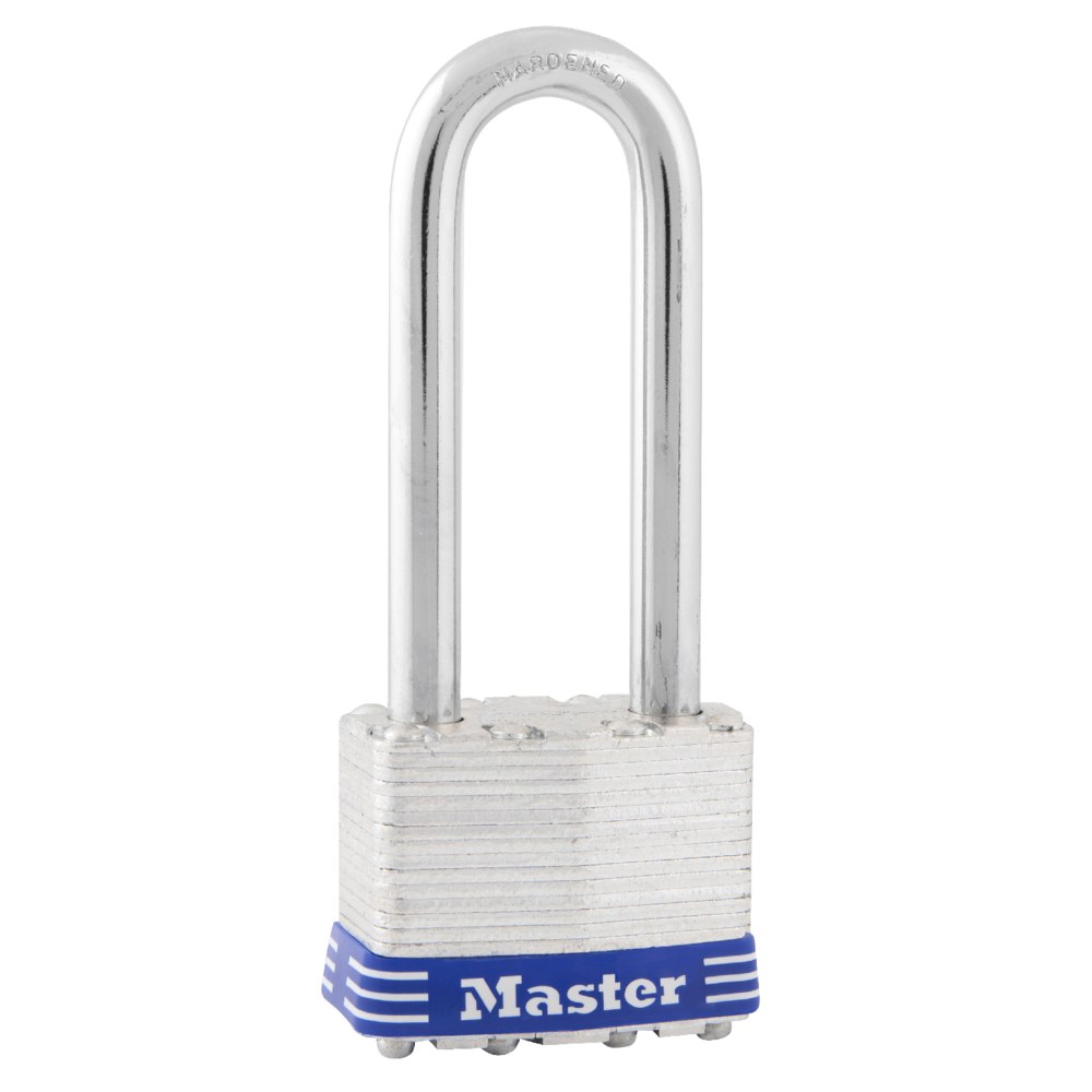 Masterlock Padlock, Combination Type, 5/16 Inch Diameter Shackle/ 1-3/4 Inch Wide Body, 2-1/2 Inch Height X 3/4 Inch Width Shackle Clearance – 1DLJ