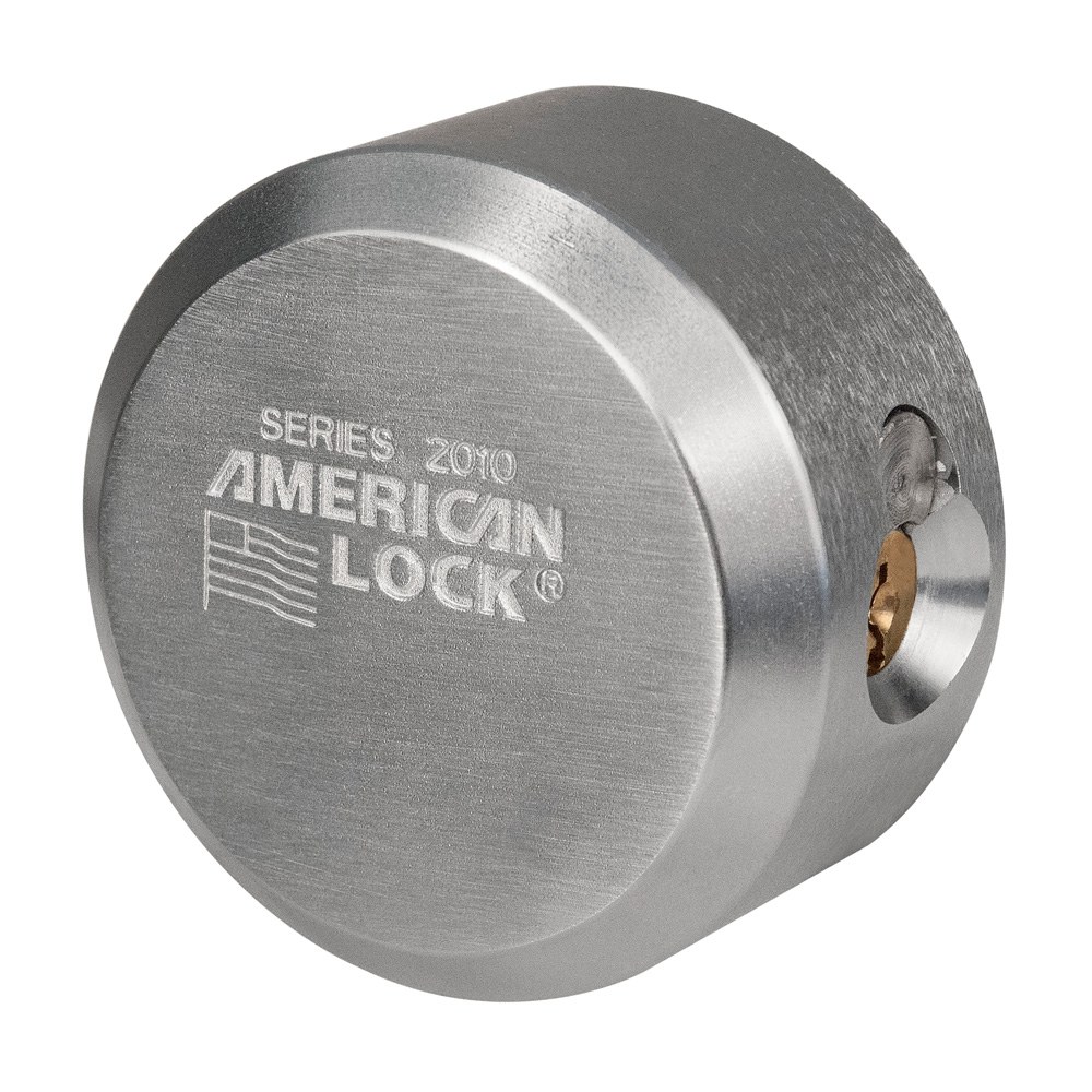 Masterlock Padlock, Keyed Alike, 3/8 Inch Shackle Diameter/ 2-7/8 Inch Body Width, 1-9/32 Inch Height X 1-23/32 Inch Width Shackle Clearance – A2010KA
