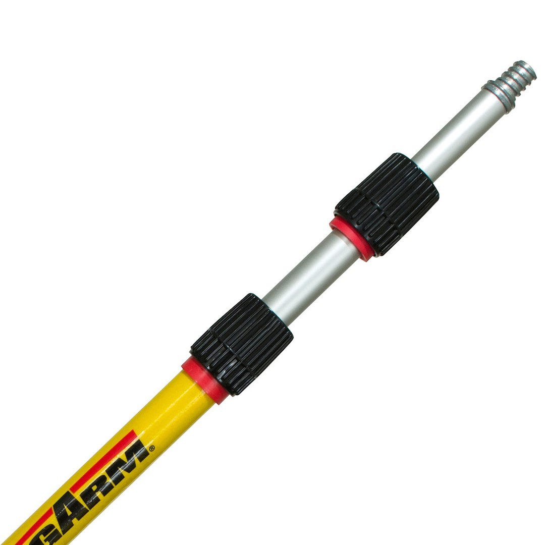 Mr. Longarm Extension Handle, Truck N Bus, Used with Standard Threaded Tools/ Flow-Thru Cleaning Brushes, Extendable – 2512