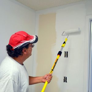 Mr. Longarm Extension Handle, Pro-Pole®, Used with Standard Threaded Tools/ Paint Rollers/ Edgers and Dusters, Extendable, 3 to 6 Foot Length – 3206