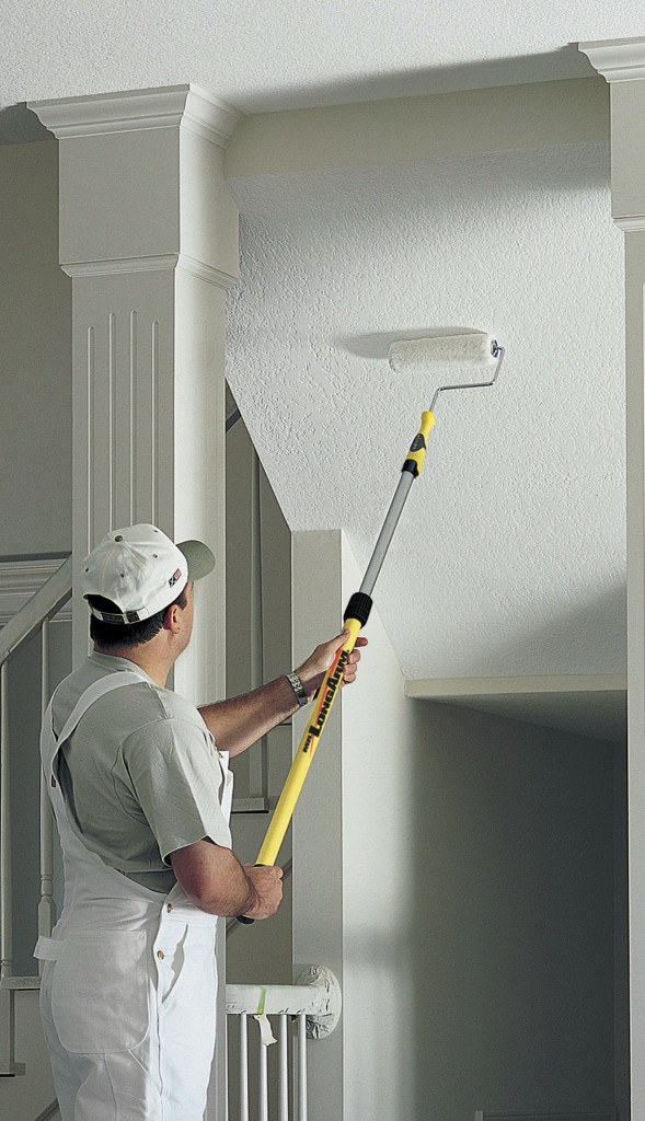Mr. Longarm Extension Handle, Alumiglass ®, Used with Standard Threaded Tools/ Paint Rollers, Extendable, 3.2 to 5.7 Foot Length – 6506