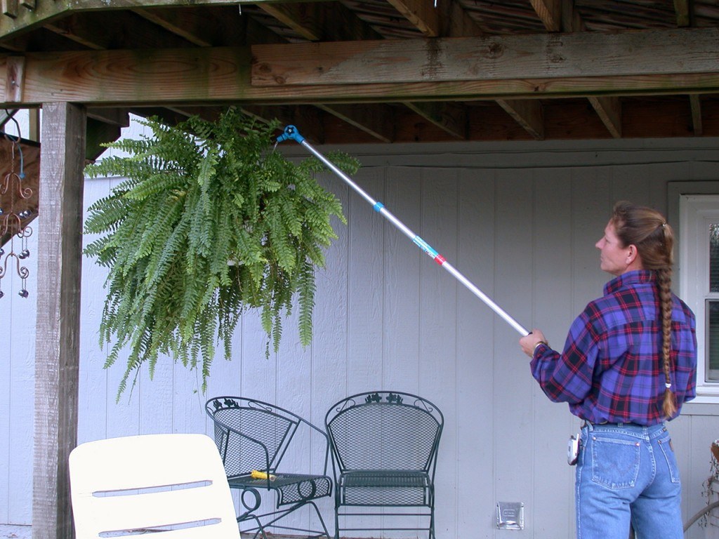 Mr. Longarm Extension Handle, Telewash®, Used with Standard Garden Hose/ Flow-Thru Cleaning Brushes, Extendable, 3 to 5 Foot Length – 8680